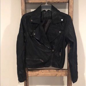 Vegan Leather Jacket